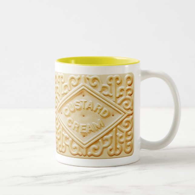 Em Dois Tons biscoito creme ou caneca de café (Direita)