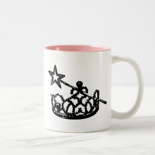 Em Dois Tons Boa caneca de café do Dois-Tom da bruxa