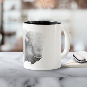 Em Dois Tons Buffalo, caneca de café