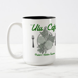 Em Dois Tons Café de Ulu 15 onças. Caneca