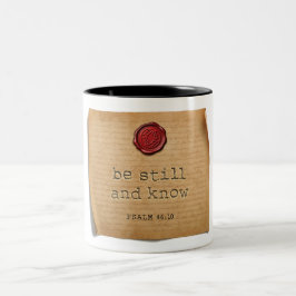 Em Dois Tons CANÇÃO 46:10 - Caneca de Café
