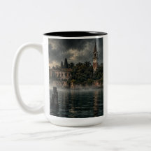 Caneca da Ilha Poveglia - Caneca de Café da Ilha A