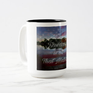 Em Dois Tons caneca de café