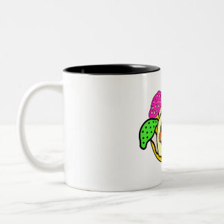 Em Dois Tons Caneca de Café