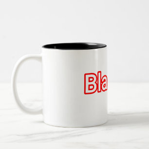 Em Dois Tons Caneca de café