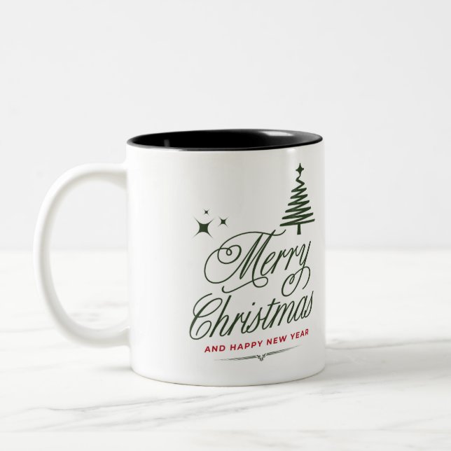 Em Dois Tons caneca de café (Esquerda)