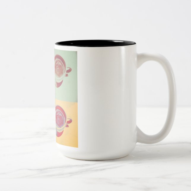 Em Dois Tons Caneca de café (Direita)
