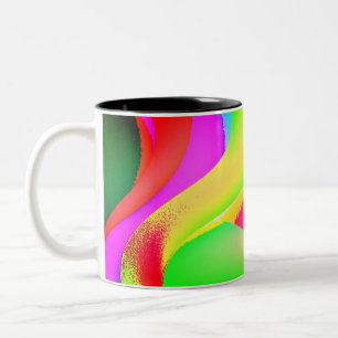 Em Dois Tons Caneca de café