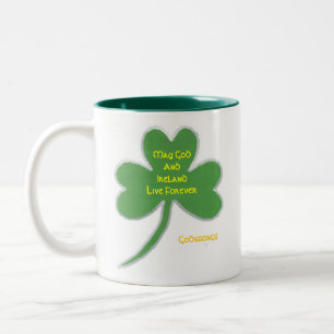 Em Dois Tons Caneca de café