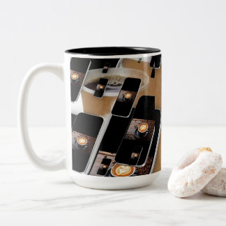 Em Dois Tons Caneca de Café
