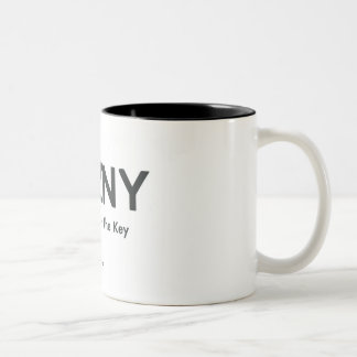 Em Dois Tons Caneca de café
