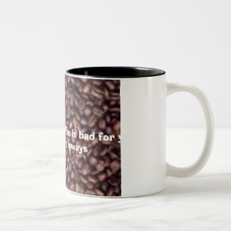 Em Dois Tons caneca de café
