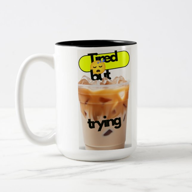 Em Dois Tons Caneca de Café (Esquerda)