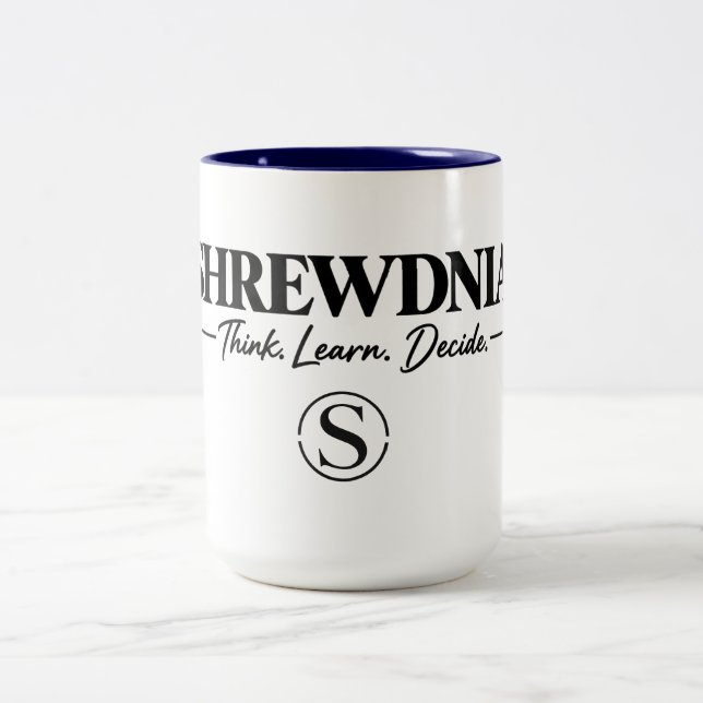 Em Dois Tons Caneca de Café (Centro)