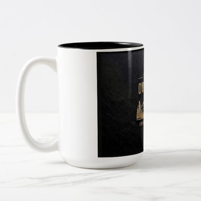 Em Dois Tons Caneca de Café (Esquerda)