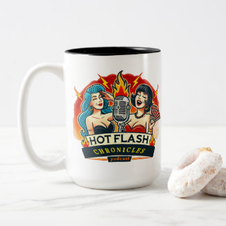 Em Dois Tons Caneca de Café