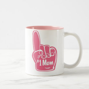 Em Dois Tons caneca de café #1 mãe