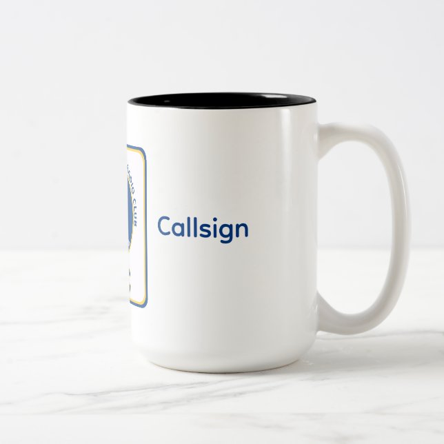 Em Dois Tons Caneca de café AARC VEC (Direita)