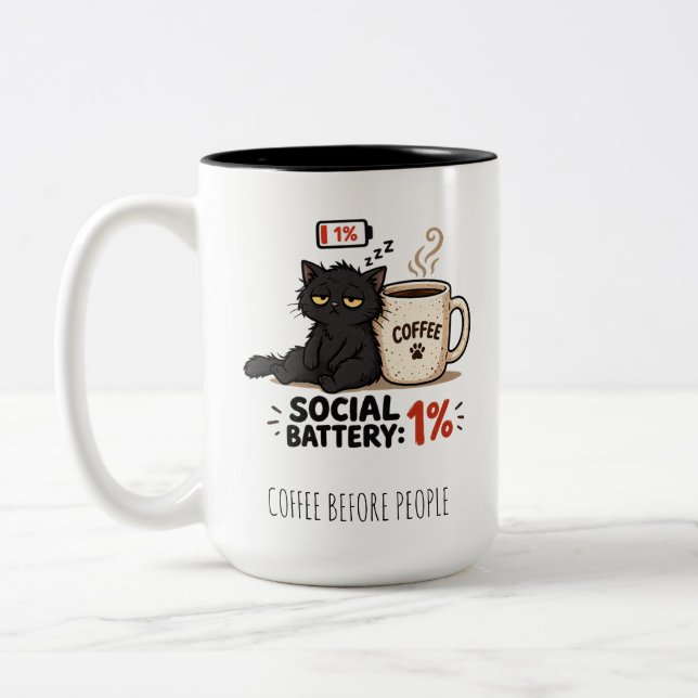 EM DOIS TONS CANECA DE CAFÉ ANTES DAS PESSOAS (Esquerda)