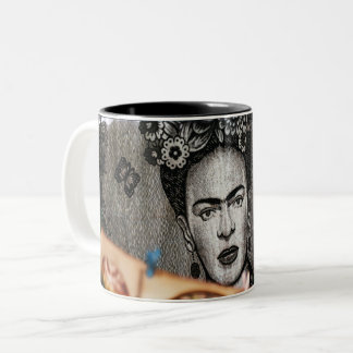 Em Dois Tons Caneca de Café Arte Abstracta 11 oz Cerâmica W-PT