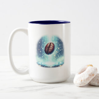 Em Dois Tons Caneca de Café Bean Me Up