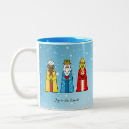 Em Dois Tons Caneca de Café Bicolor Três Reis Magos