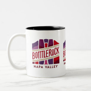 Em Dois Tons Caneca de Café BottleRock Napa Valley Two-Tone M