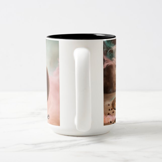 Em Dois Tons Caneca de Café BrewMuse (Alça)