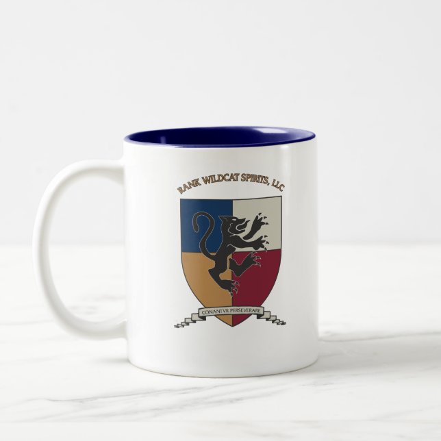 Em Dois Tons Caneca de café bruta desorganizada/doce (Esquerda)