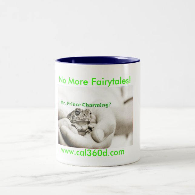 Em Dois Tons Caneca de café CAL360 oficial (Centro)