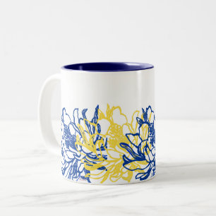 Em Dois Tons Caneca de Café Cereus Noturno