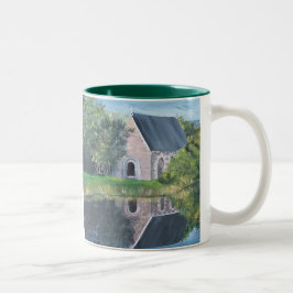 Em Dois Tons Caneca de Café Chá Chocolate Quente Copo