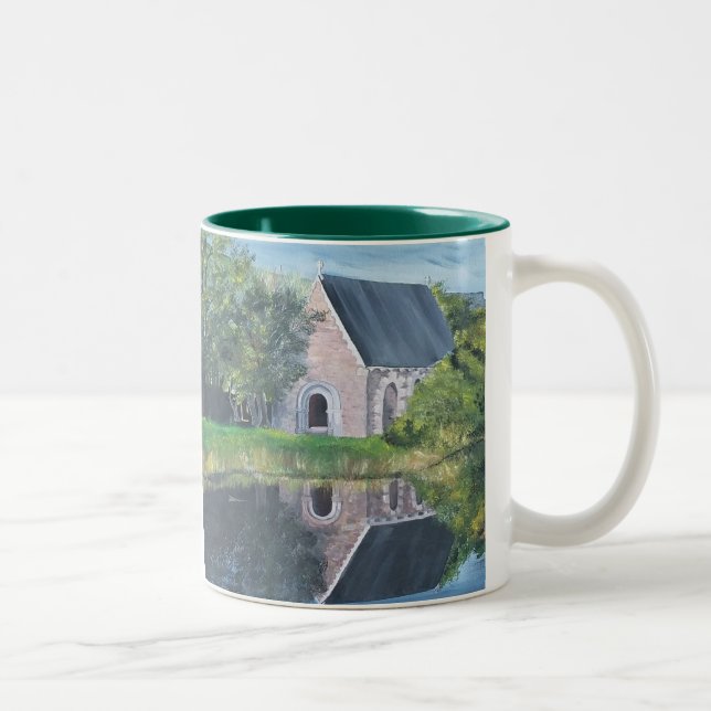 Em Dois Tons Caneca de Café Chá Chocolate Quente Copo (Direita)