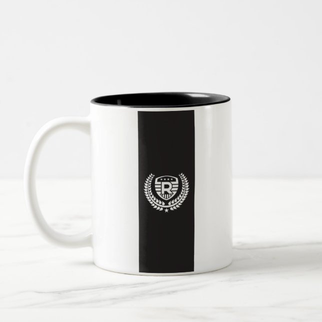 Em Dois Tons Caneca de café - coleção - presidencial (Esquerda)
