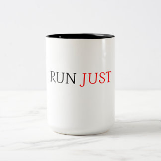Em Dois Tons Caneca de Café com Citação Minimalista