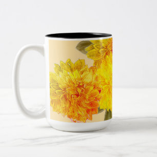 Em Dois Tons caneca de café com duas tonalidades