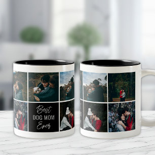 Em Dois Tons Caneca de Café com Foto Personalizada Melhor Mãe d