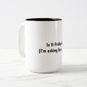 Em Dois Tons Caneca de café com humor