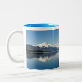 Em Dois Tons Caneca de café com Imagem do Parque Nacional do Gl