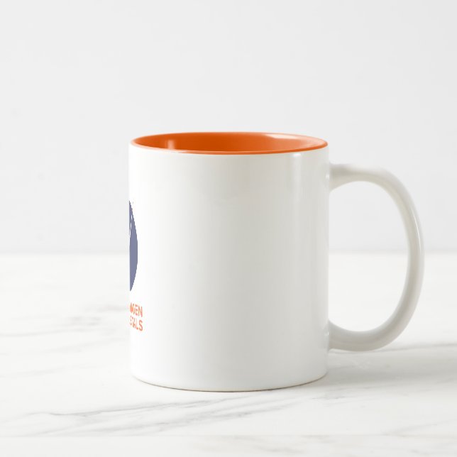 Em Dois Tons Caneca de café com o logotipo de Copenhaga (Direita)