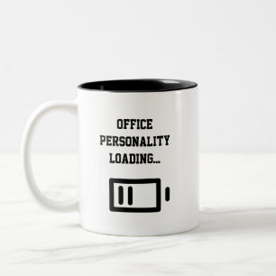 Em Dois Tons Caneca de Café com Personalidade de Escritório Car