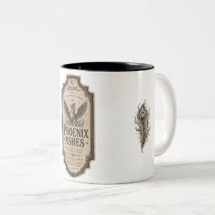 Em Dois Tons Caneca de Café com Rótulo de Poção de Apothecaria