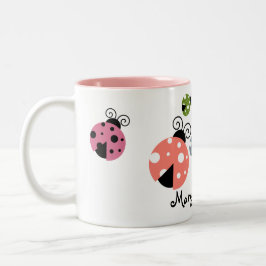 Em Dois Tons Caneca de café conhecida feita sob encomenda do