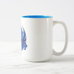 Em Dois Tons Caneca de Café da Aliança da Asa Azul