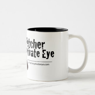 Em Dois Tons Caneca de café da assinatura