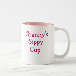 Em Dois Tons Caneca de café da avó