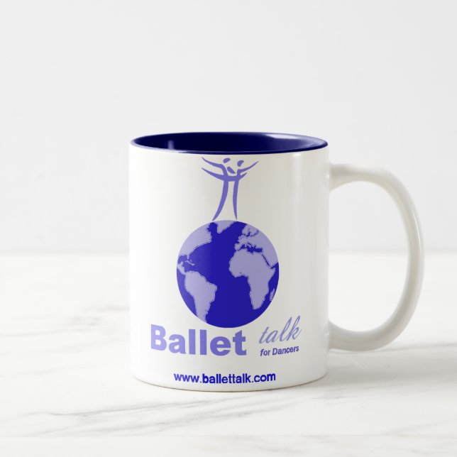 Em Dois Tons Caneca de café da campainha (Direita)