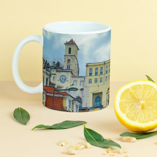 Em Dois Tons Caneca de café da Europa, Portugal Fotografia de L