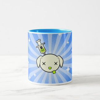 Em Dois Tons Caneca de café da explosão do ponto de entrada -