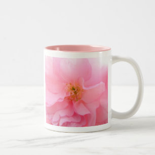 Em Dois Tons Caneca de café da flor de cerejeira